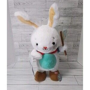 Hallmark Plush Sound And Motion Let's Eggsplore Bunny NWT